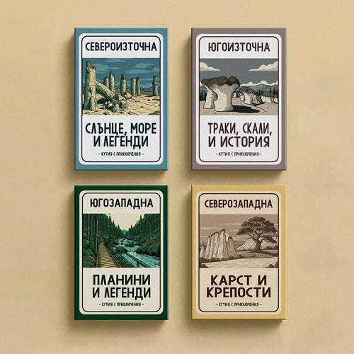 120 непознати места в България - 4 кутии с приключения