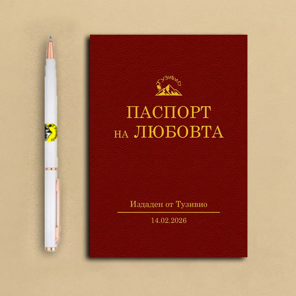 Love Passport & Adventure Pen